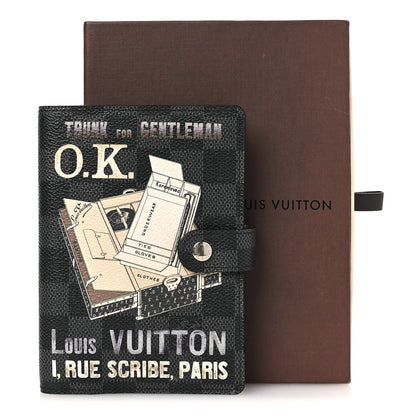 Louis Vuitton Damier Graphite Small Ring Trunks Agenda Cover 9 of 9