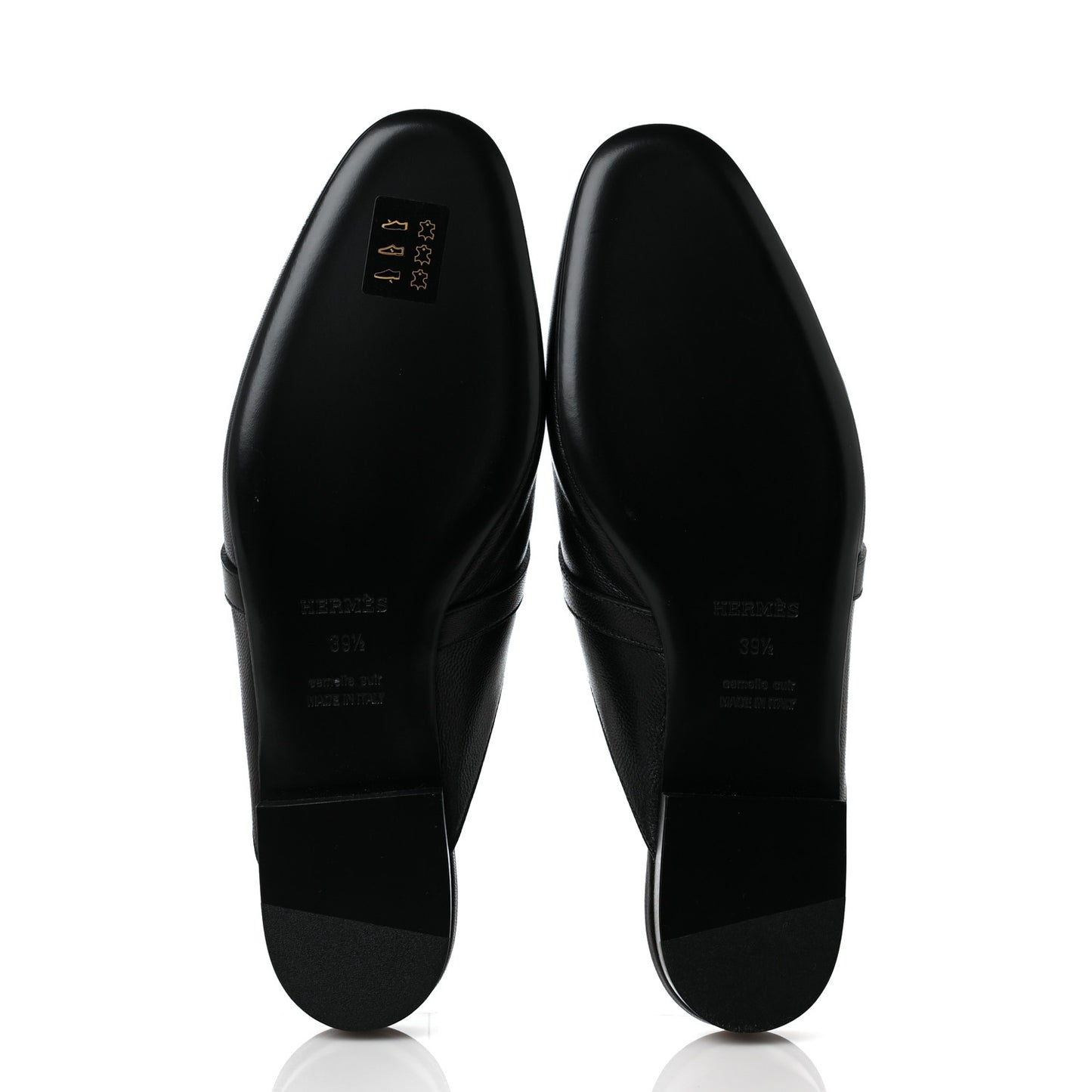 Goatskin Oz Mules 39.5 Black
