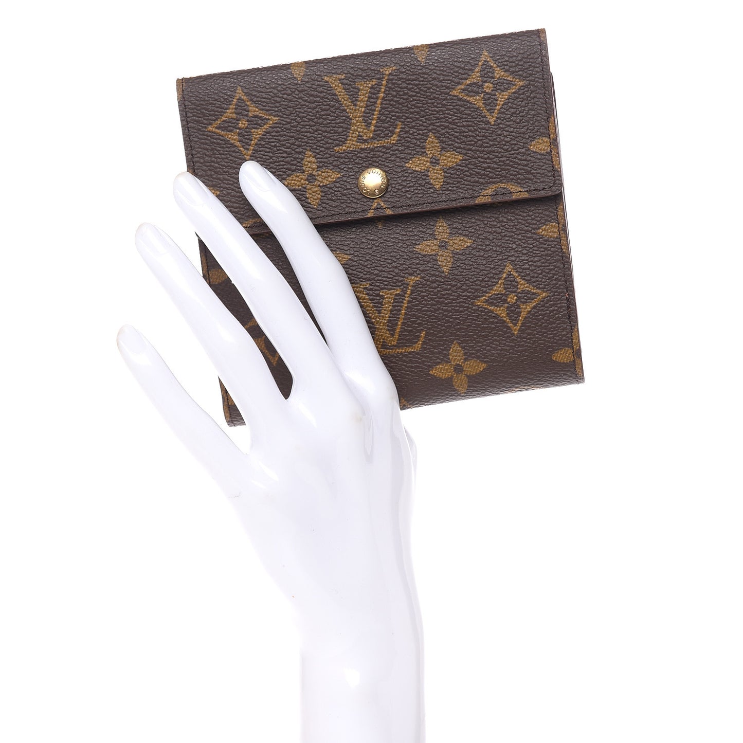 Monogram Porte-Monnaie Billets Cartes Credit Wallet