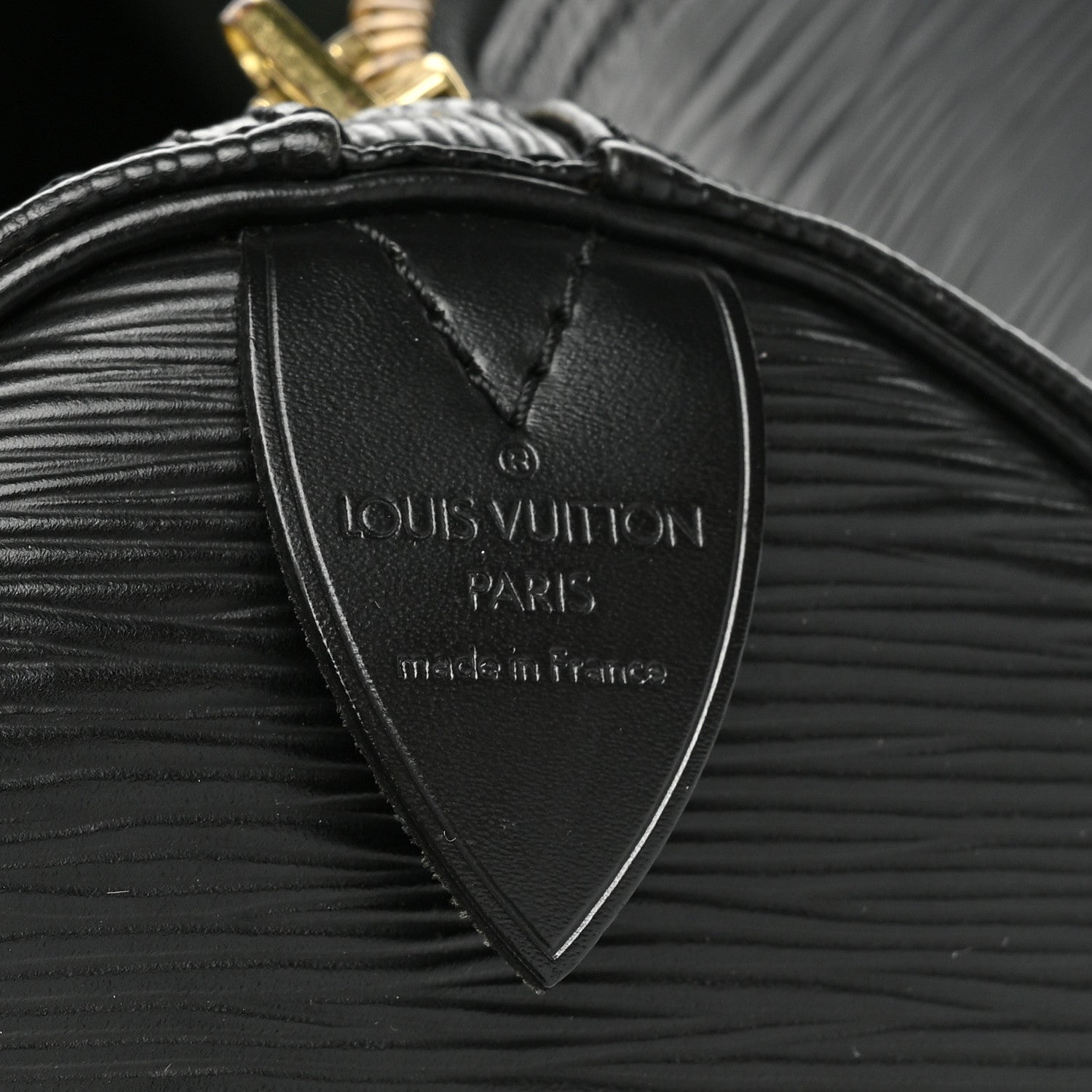 Louis Vuitton Epi Keepall 55 Black 6 of 12