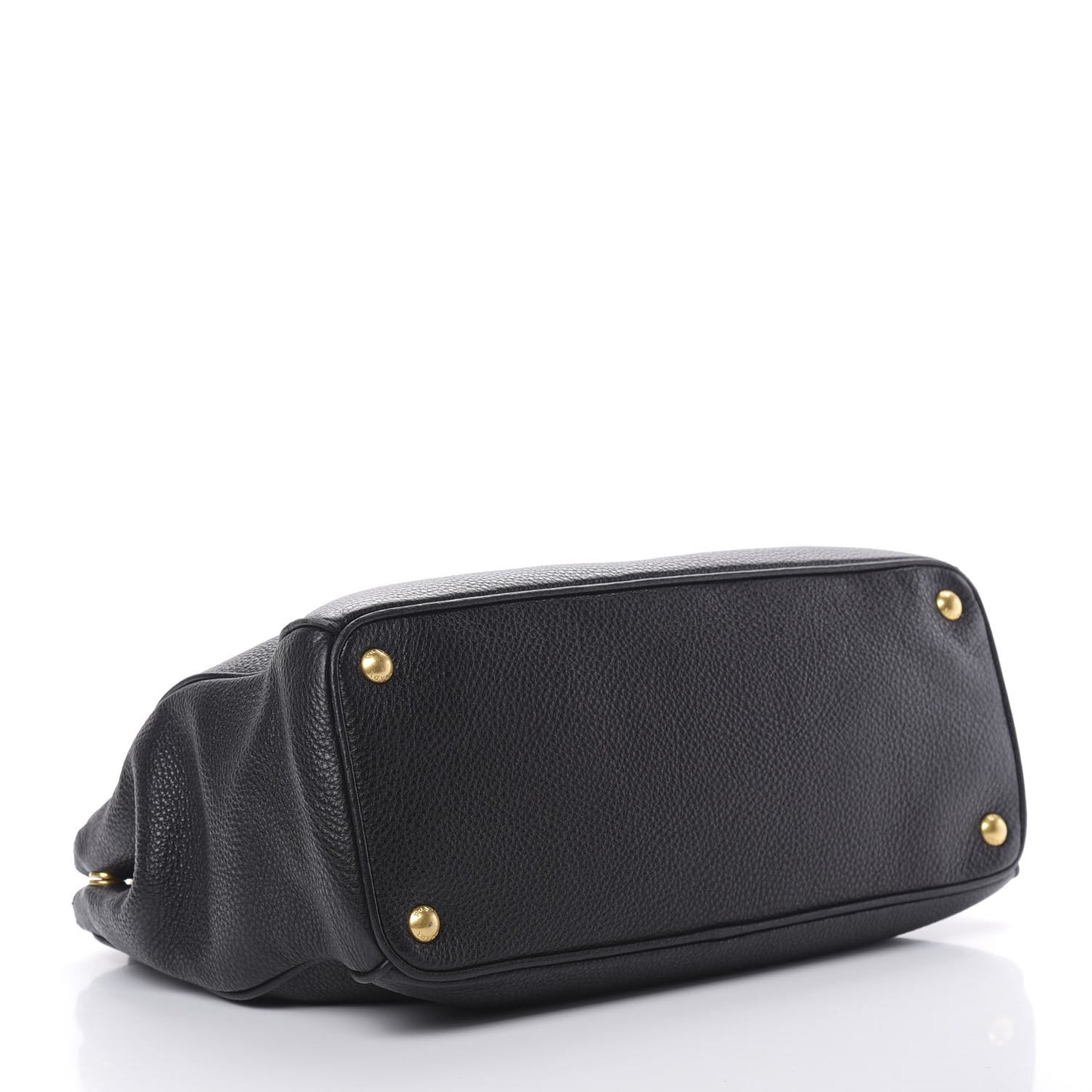 Vitello Daino Tote Black