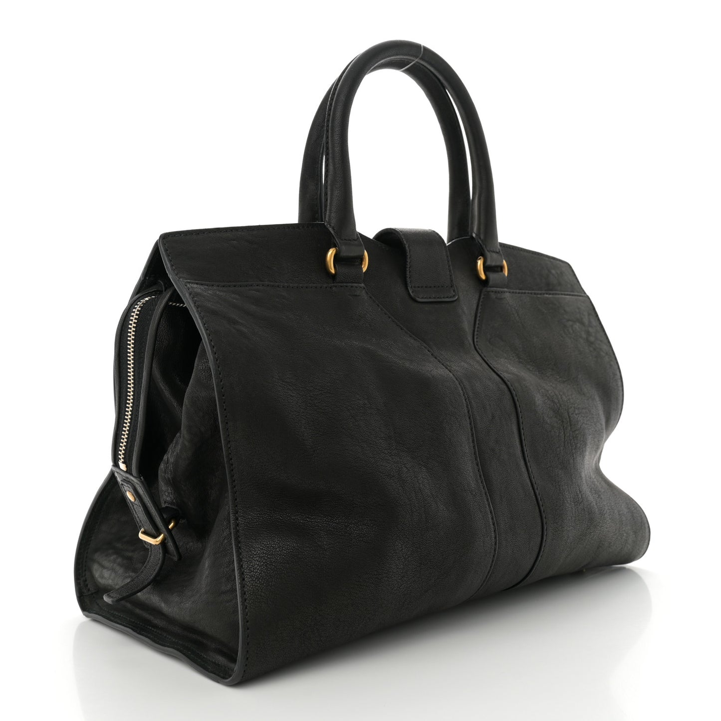 Sheepskin Medium Cabas ChYc Black