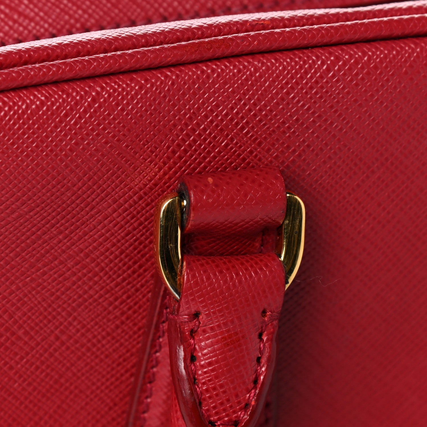 Prada Saffiano Lux Bowler Fuoco 16 of 18