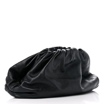 Bottega Veneta Smooth Butter Calf The Pouch Oversized Clutch Black 3 of 12