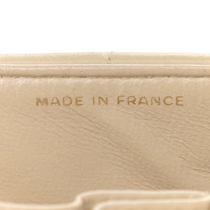 Chanel Lambskin East West Chocolate Bar Flap Ivory 4 of 17