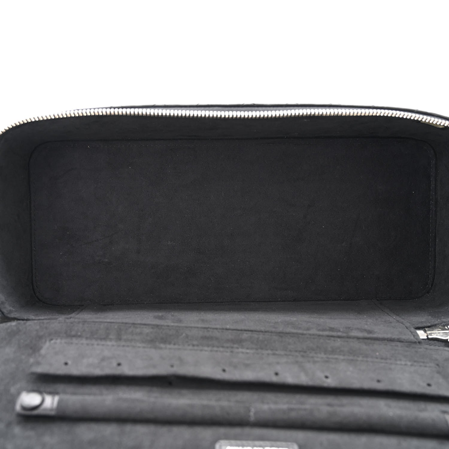 Chanel Lambskin Quilted Large Jewelry Case Black 6 of 11