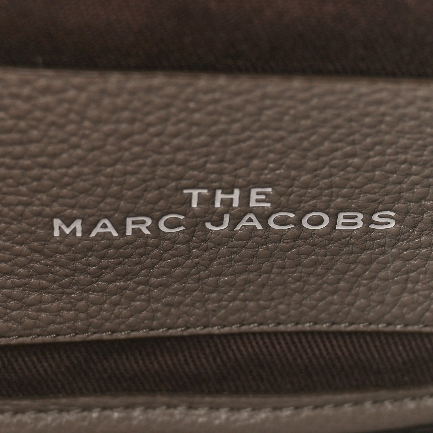 Marc Jacobs Grained Calfskin Small The Tote Bag Cement 6 of 8