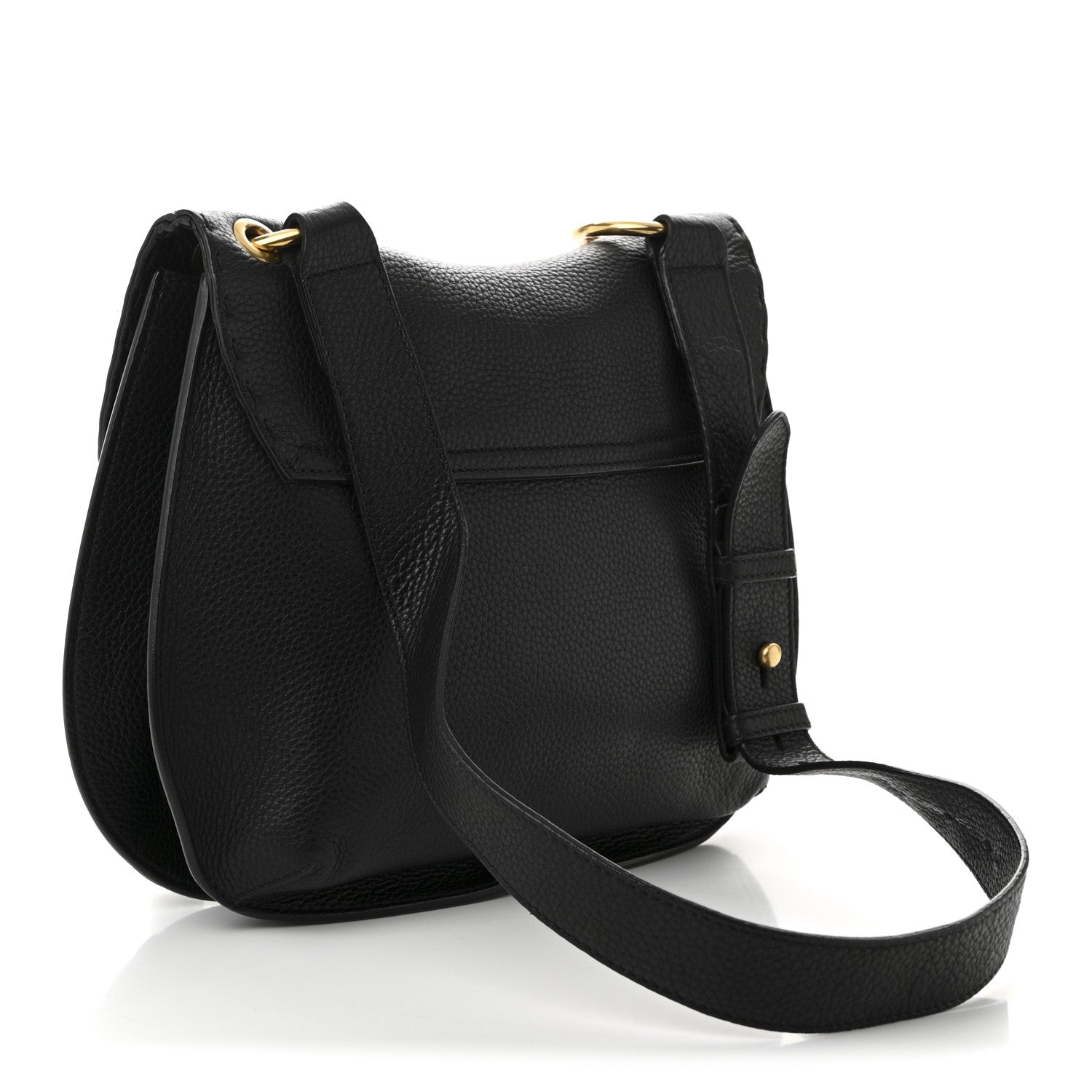 Gucci Cellarius Calfskin Feline GG Marmont Flap Shoulder Bag Black 3 of 10