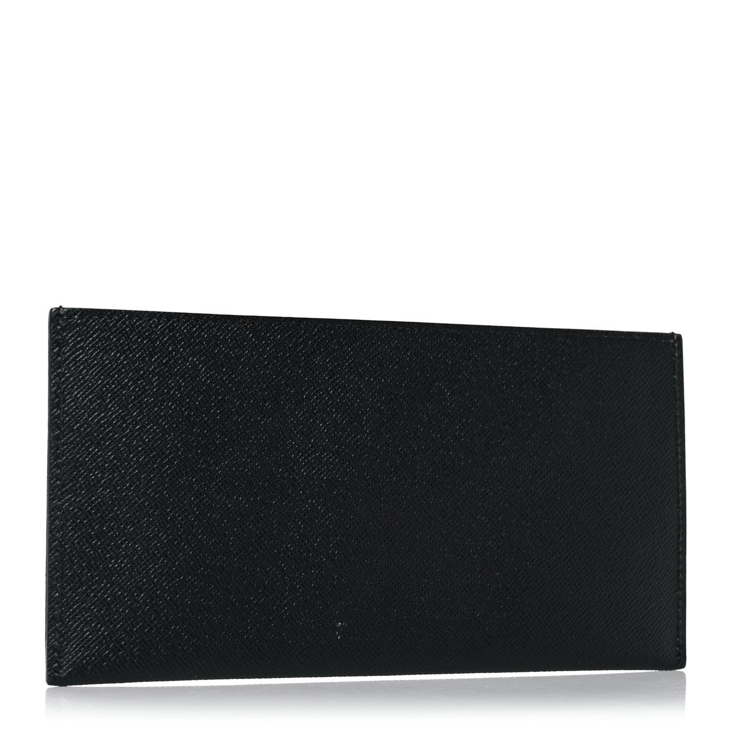 Calfskin Felicie Chain Wallet Card Holder Insert Black