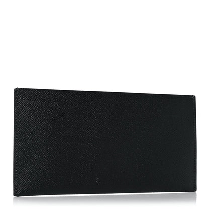 Louis Vuitton Calfskin Felicie Chain Wallet Card Holder Insert Black 3 of 10