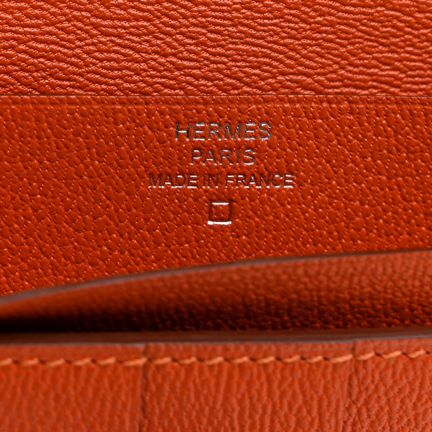 Shiny Alligator Bearn Wallet Orange