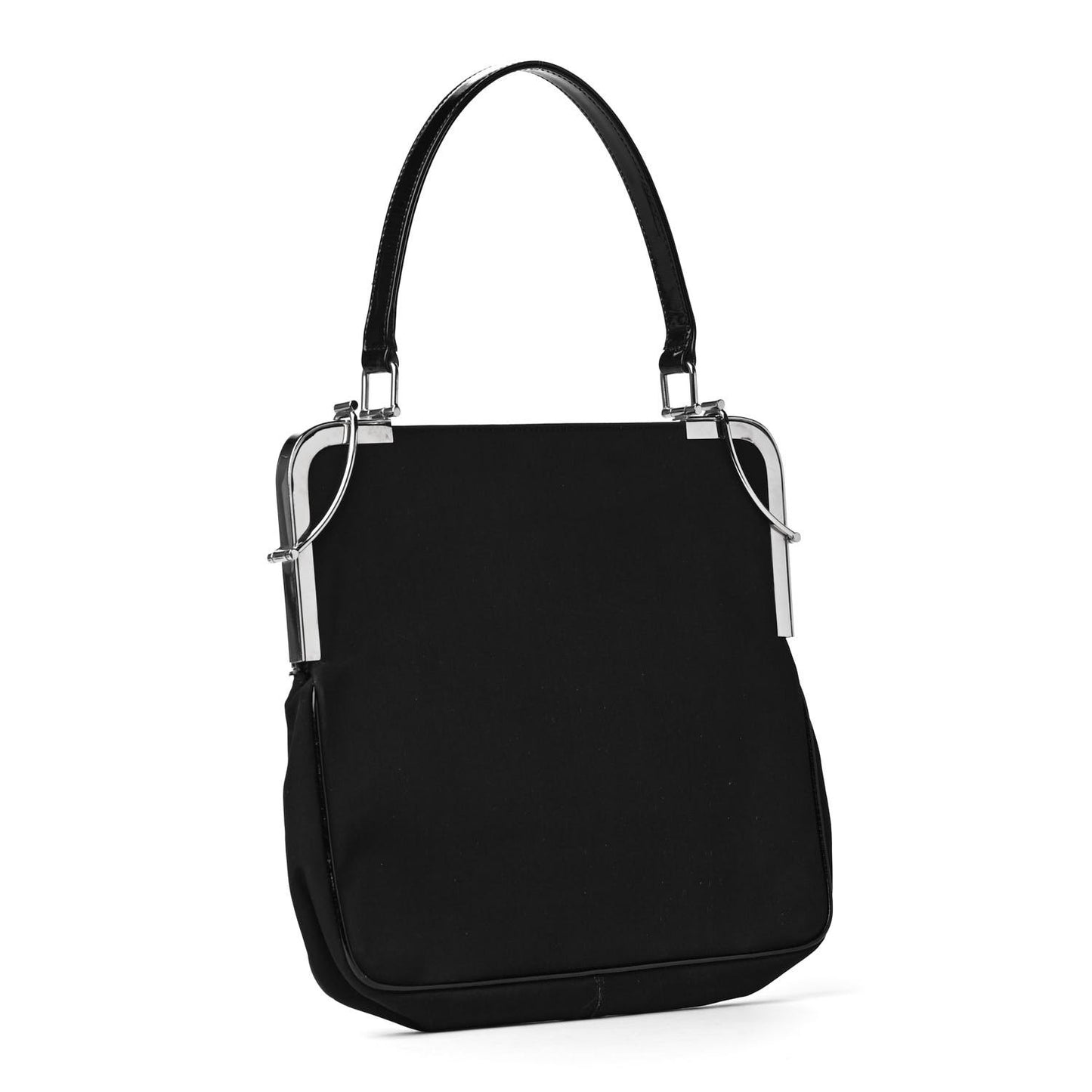 Nylon Frame Bag Black