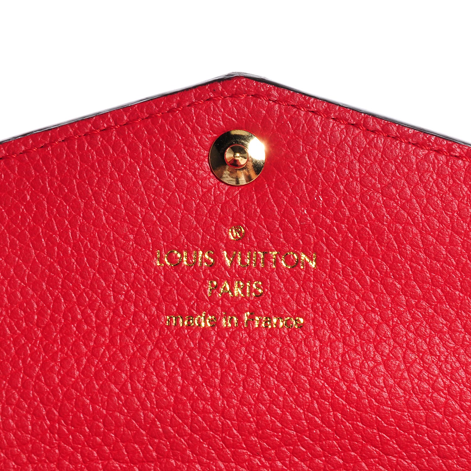 Louis Vuitton Empreinte Key Pouch Cherry 5 of 7