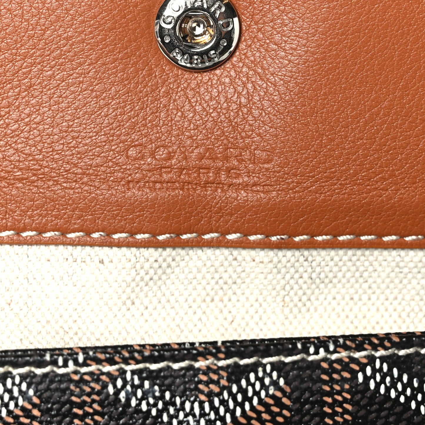 Goyardine Saint Louis GM Black Gold