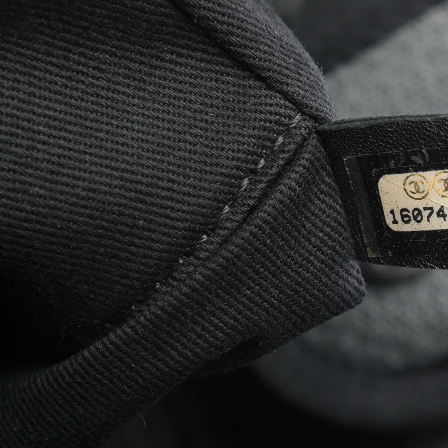 Chanel Canvas Mini Deauville Tote Grey 7 of 10