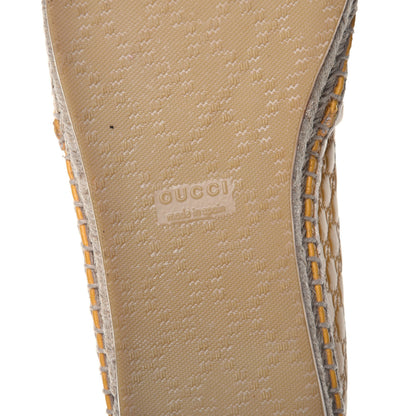 Gucci Microguccissima Soft Espadrilles 38 New Buttercup 6 of 9