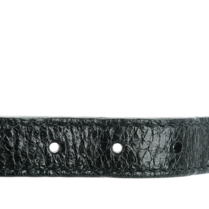 Balenciaga Agneau Giant Gold M Bracelet Black 5 of 5