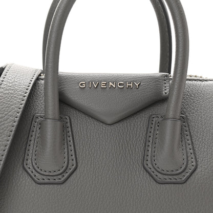 Givenchy Sugar Goatskin Mini Antigona Pearl Grey 8 of 10