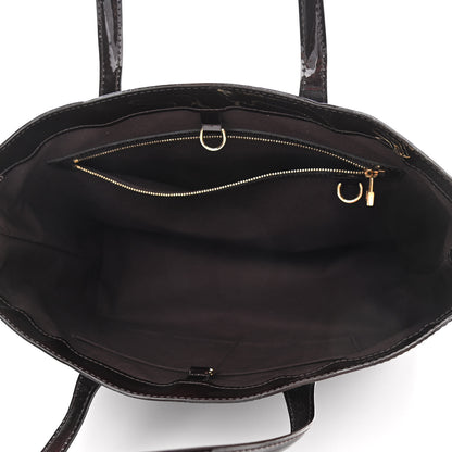 Louis Vuitton Vernis Wilshire MM Amarante 5 of 9