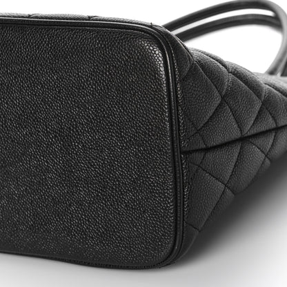 Chanel Caviar Quilted Medallion Tote Black 8 of 10