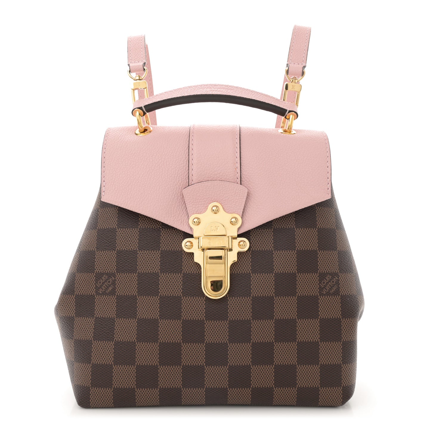 Damier Ebene Clapton Backpack Magnolia