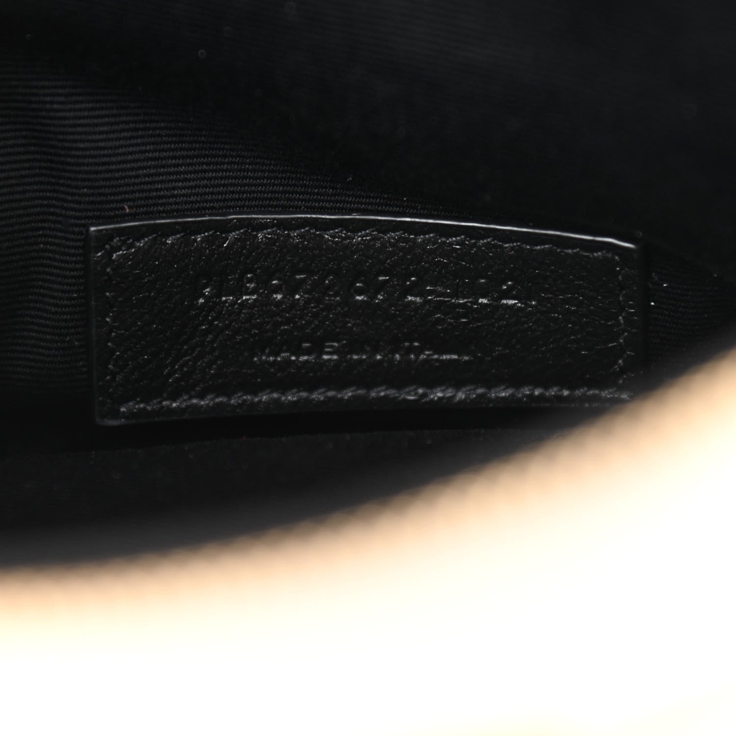 Saint Laurent Lambskin Quilted Round Le Maillon Round Tassel Chain Crossbody Bag Crema Soft 8 of 9