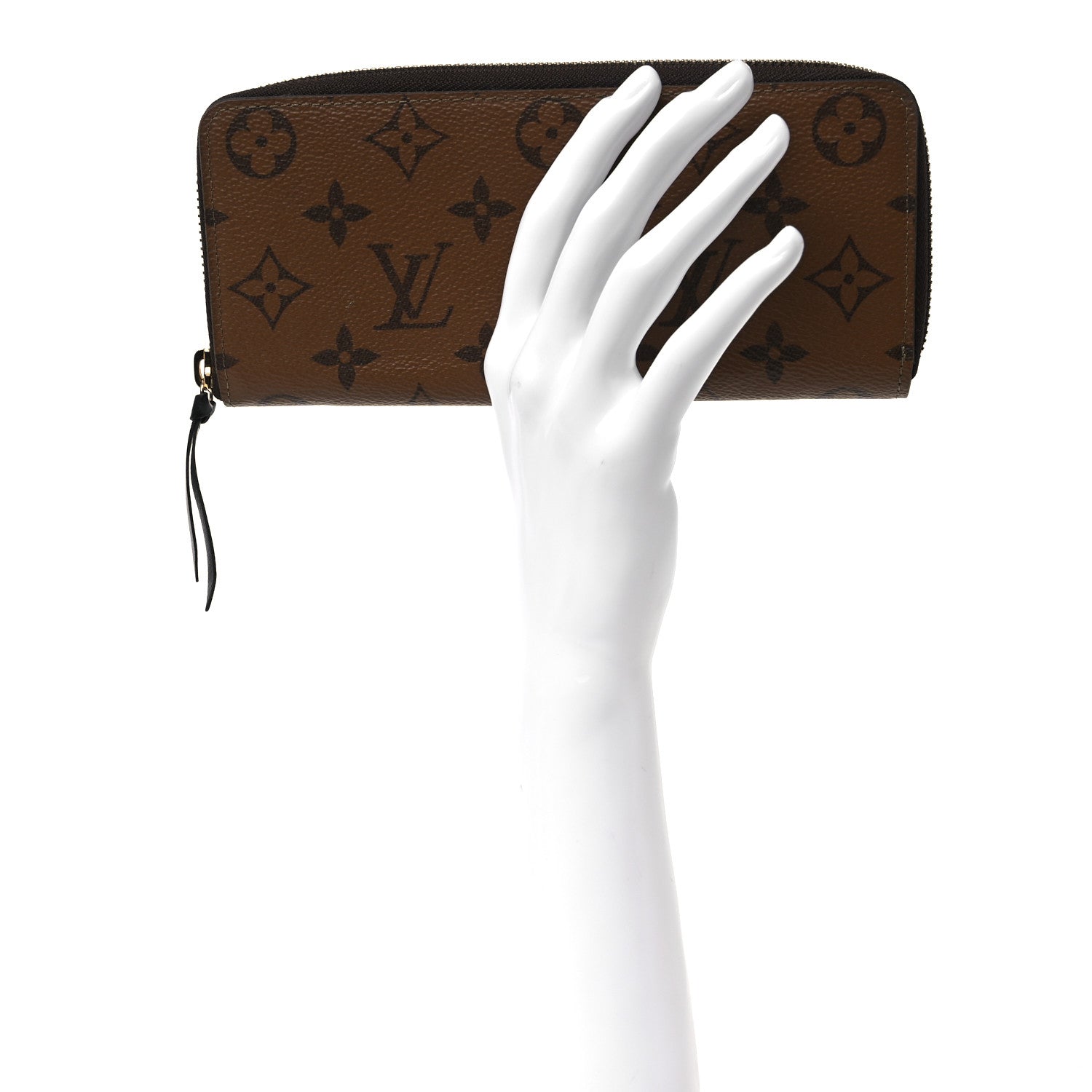 Louis Vuitton Reverse Monogram Clemence Wallet 2 of 8