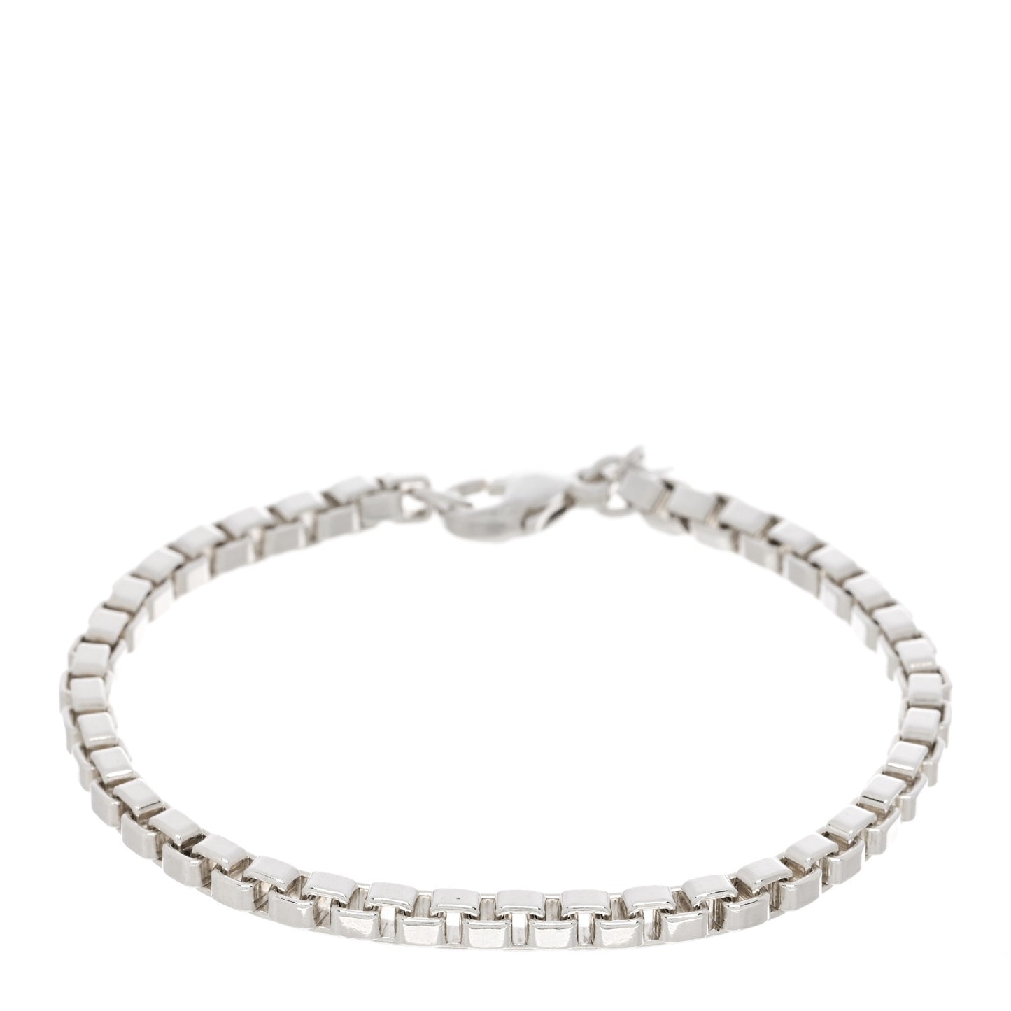 Sterling Silver 4mm Venetian Link Bracelet