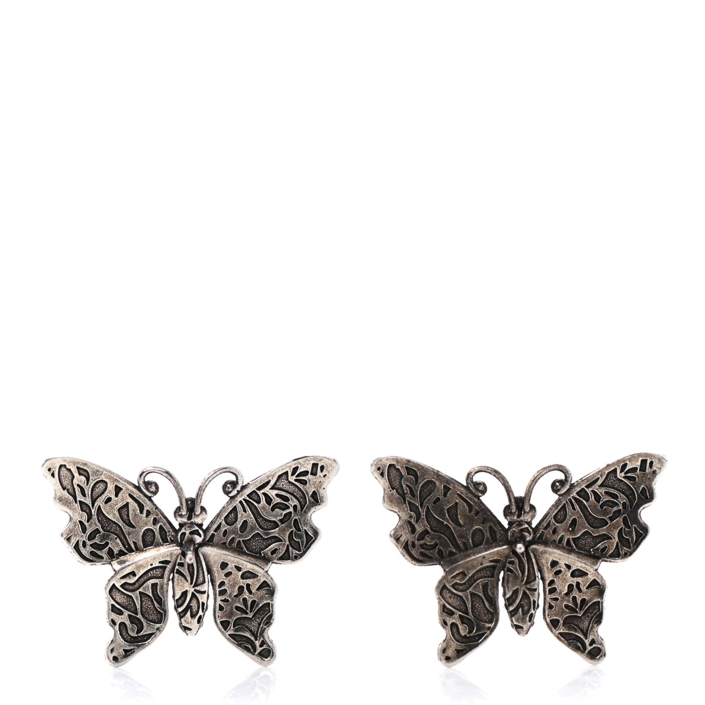 Crystal Butterfly Stud Earrings