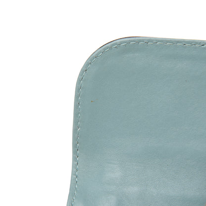 Valentino Garavani Vitello Small Glam Lock Rockstud Flap Light Blue 11 of 12