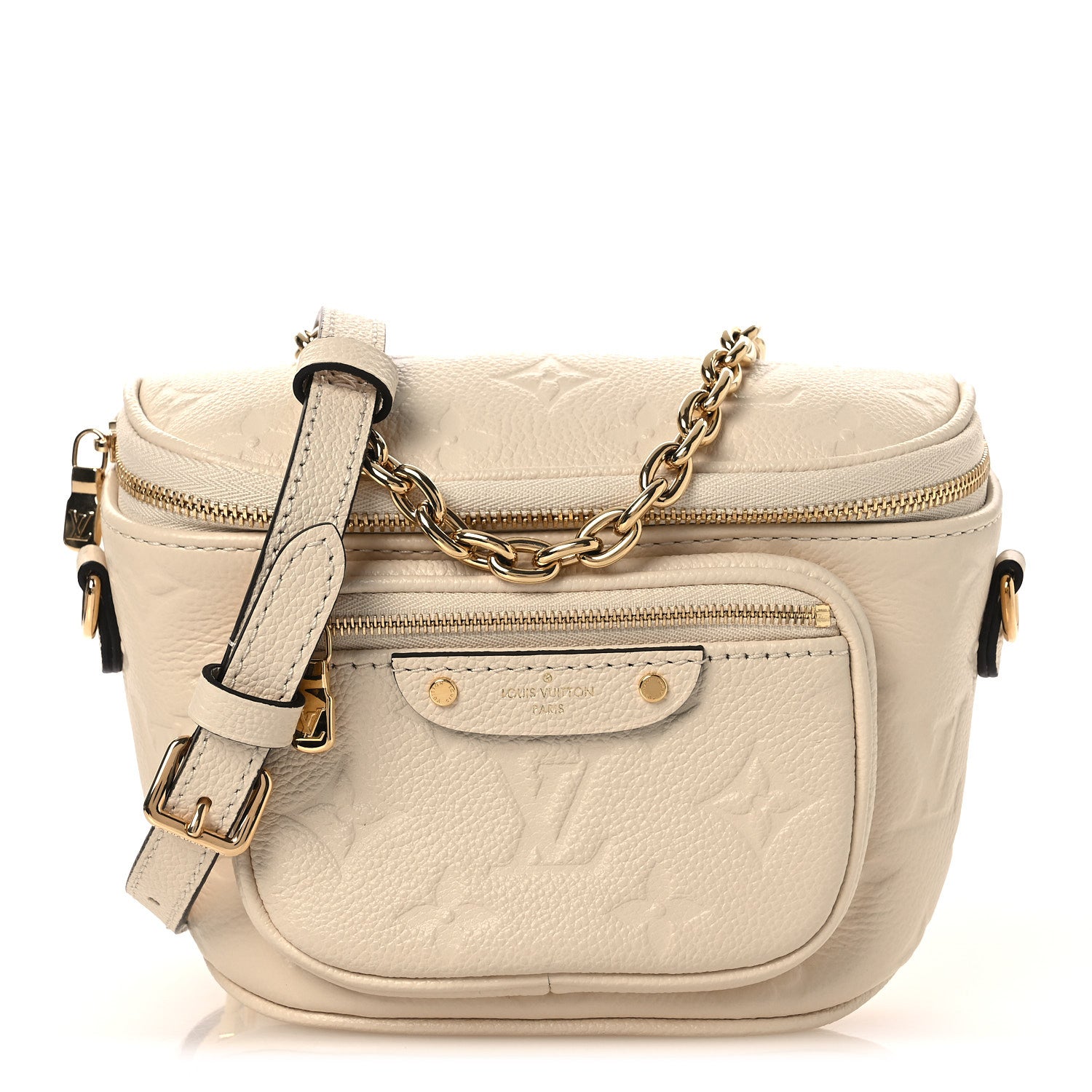 Louis Vuitton Empreinte Mini Bumbag Cream 1 of 8