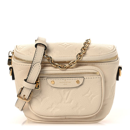 Louis Vuitton Empreinte Mini Bumbag Cream 1 of 8
