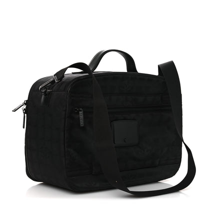Chanel Nylon Travel Shoulder Bag Black 2 of 11