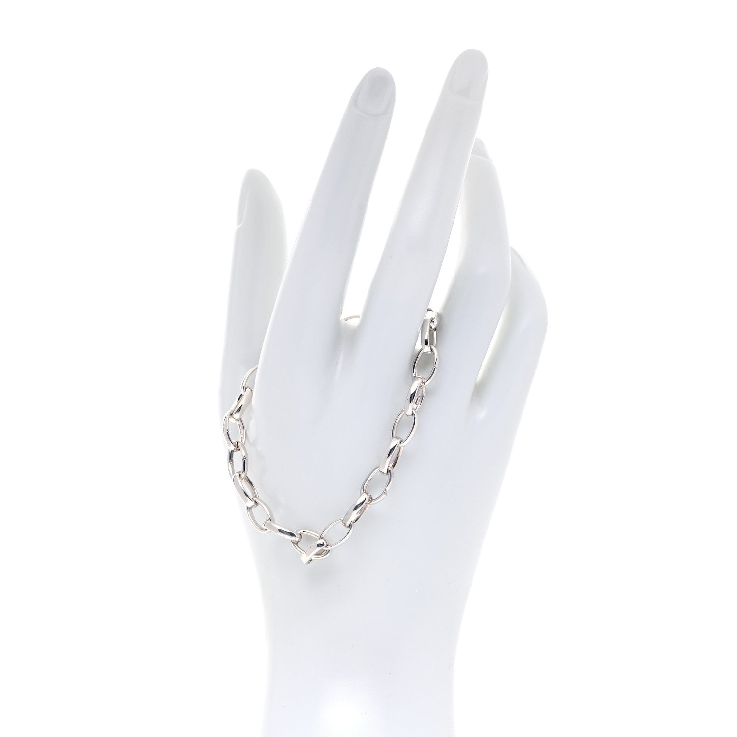 Gucci Sterling Silver Link Bracelet 2 of 5