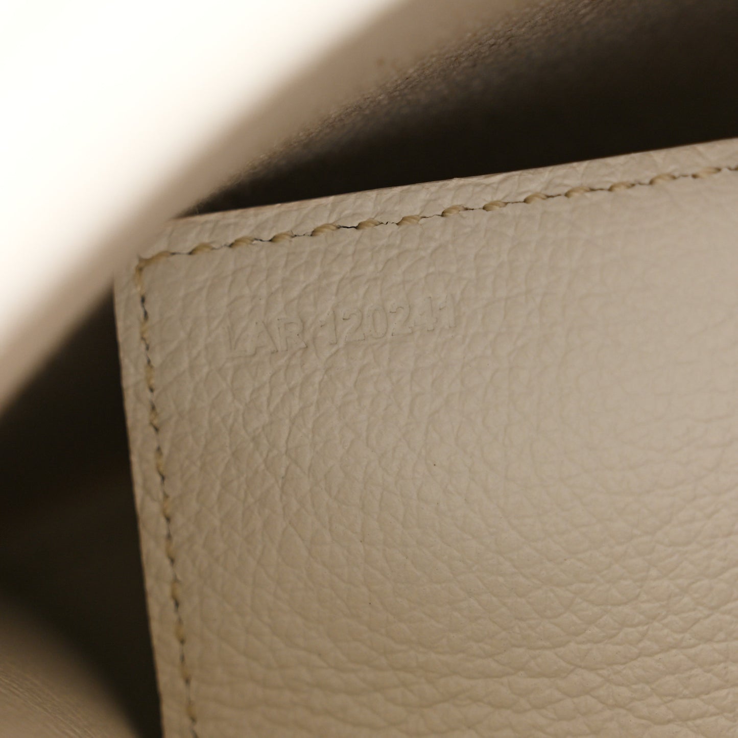 Goyardine Mini Rouette Structure White
