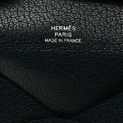 Hermes Chevre Mysore Bastia Coin Purse Vert Cypress 6 of 8