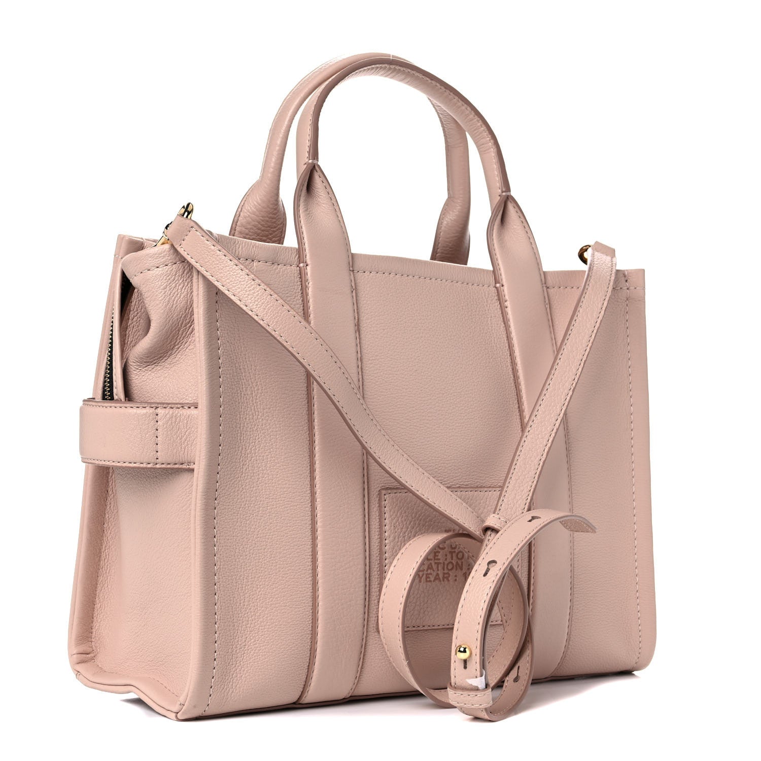 Marc Jacobs Grained Calfskin The Tote Bag Rose Dust 3 of 11