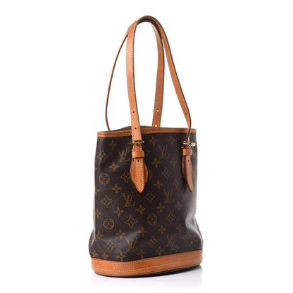 Louis Vuitton Monogram Petit Bucket 23 3 of 10