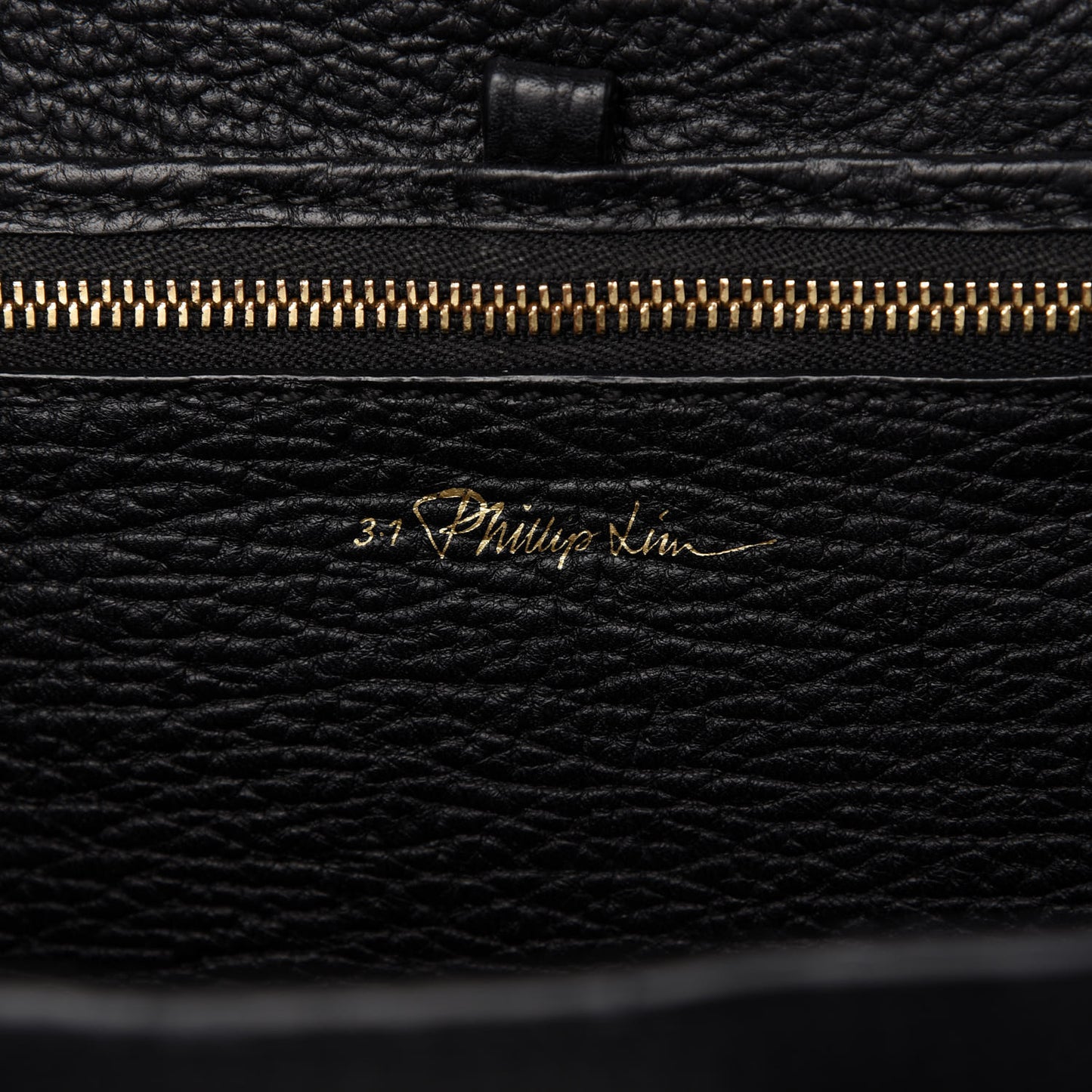 Textured Calfskin Mini Pashli Satchel Black