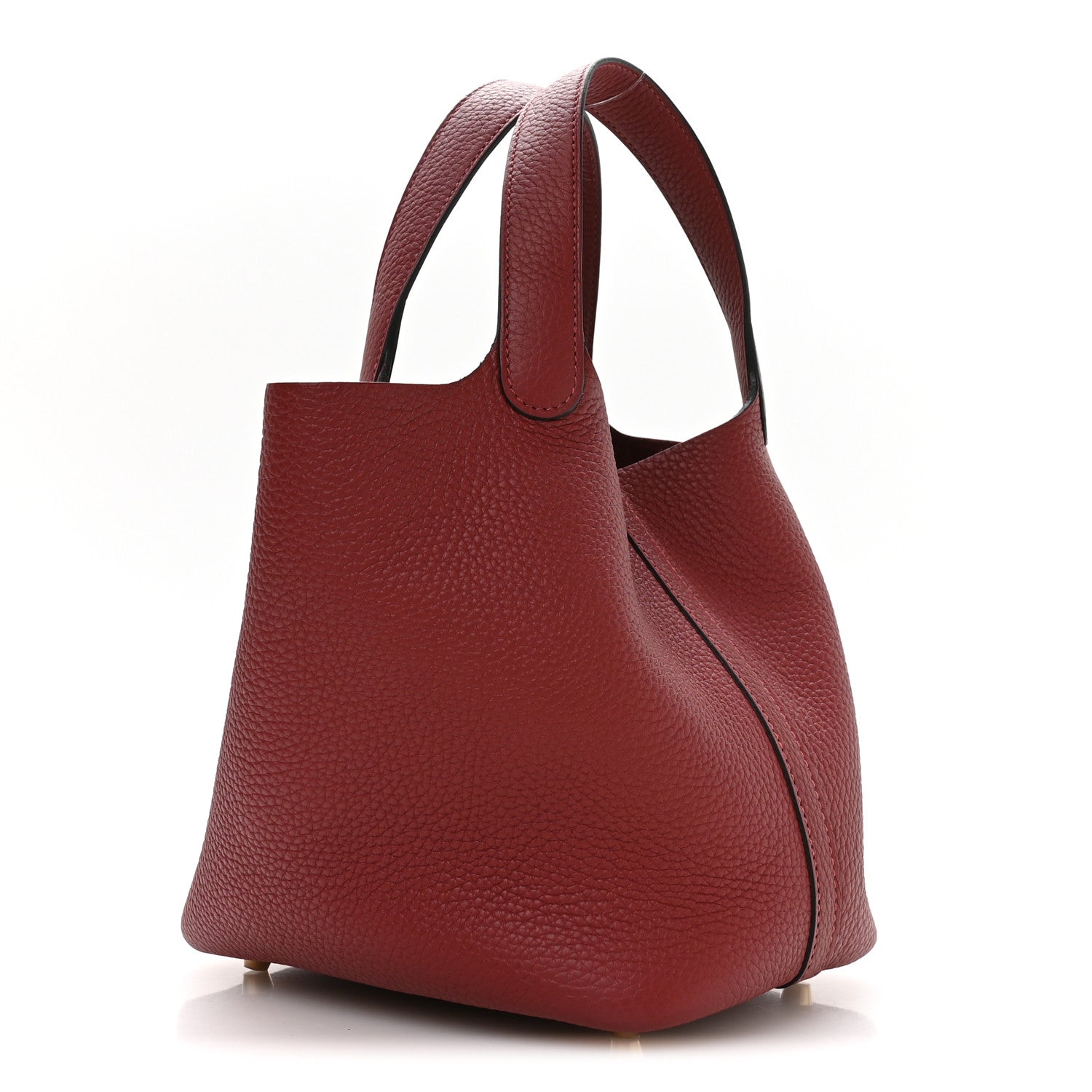 Hermes Taurillon Clemence Picotin Lock 18 PM Rouge H 3 of 13
