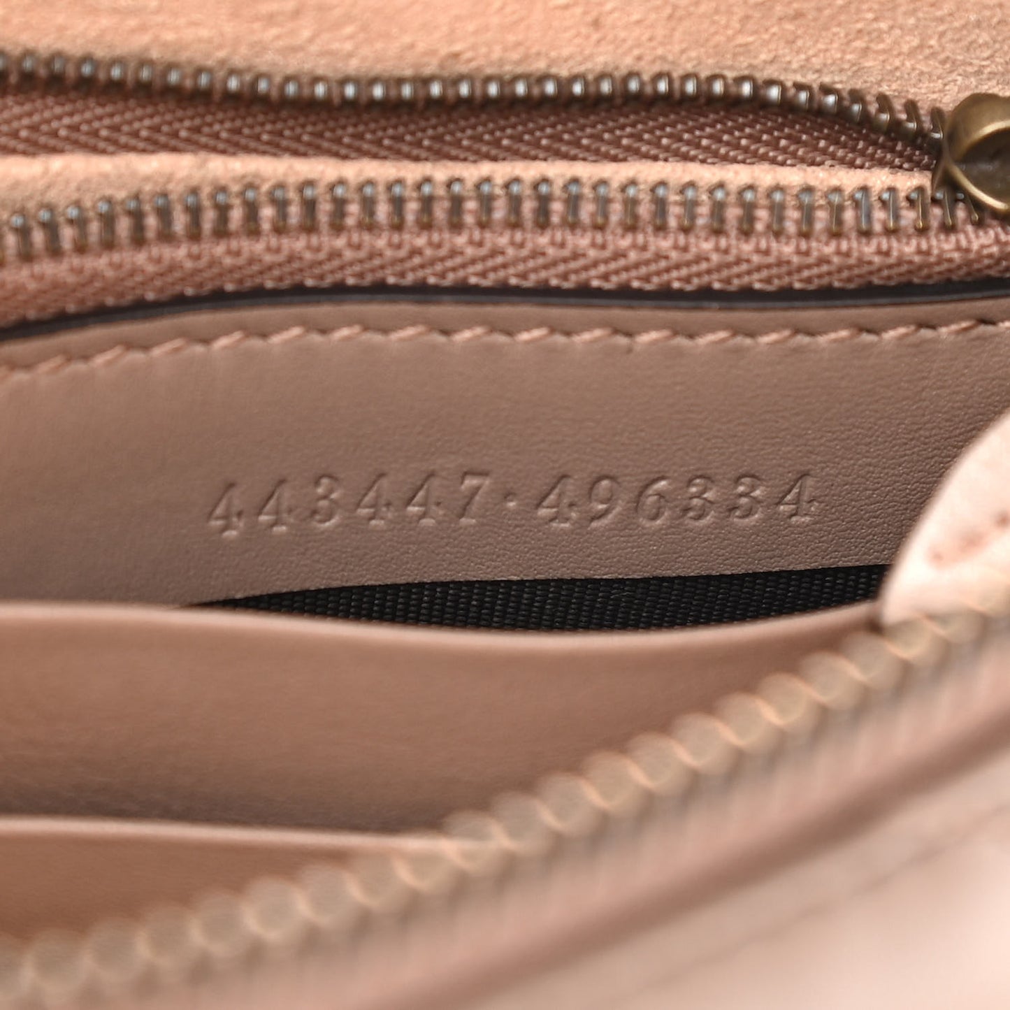 Calfskin Matelasse Mini GG Marmont Chain Bag Porcelain Rose