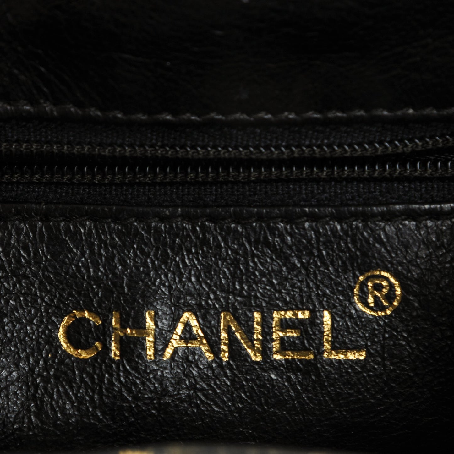 Lambskin Framed Waist Chain Belt Bag Black