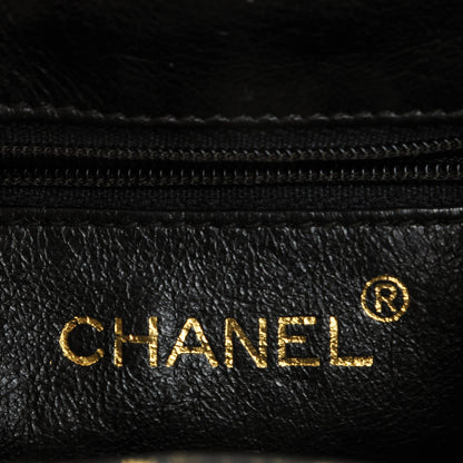 Chanel Lambskin Framed Waist Chain Belt Bag Black 6 of 9