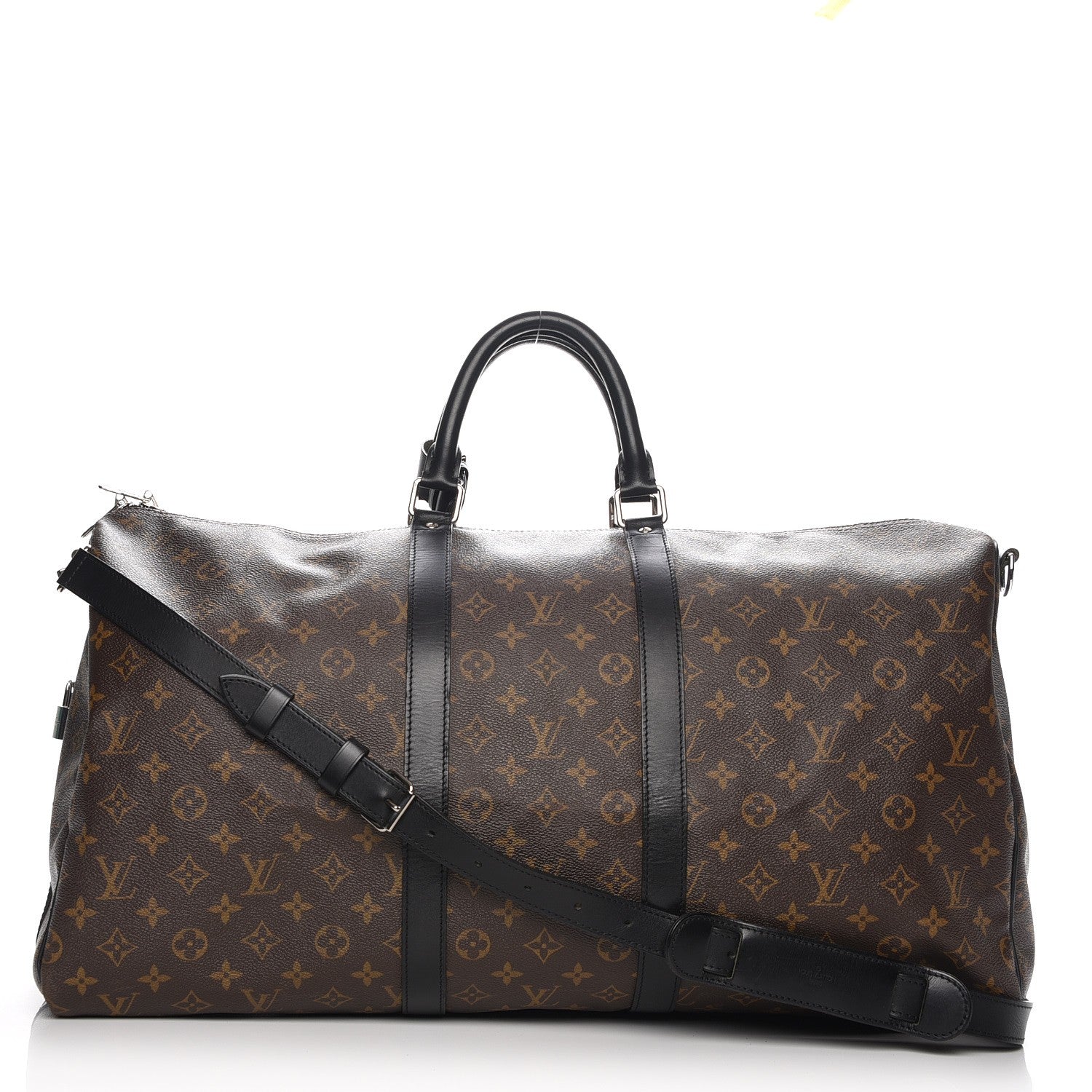Louis Vuitton Monogram Macassar Keepall Bandouliere 55 1 of 8