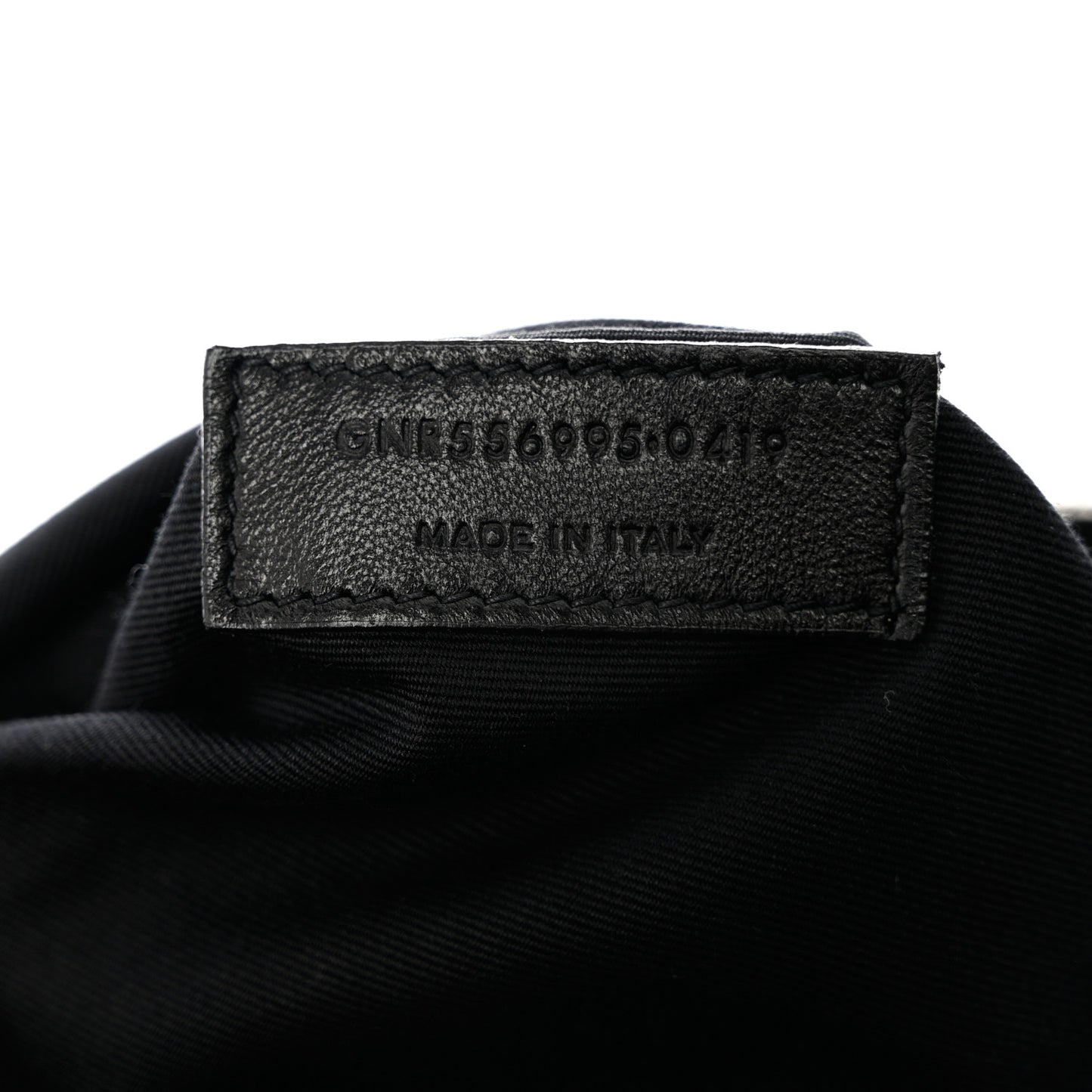 Gabardine Camouflage Duffle Bag Black Green