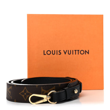 Louis Vuitton Monogram Bandouliere Shoulder Strap XL Black 7 of 7