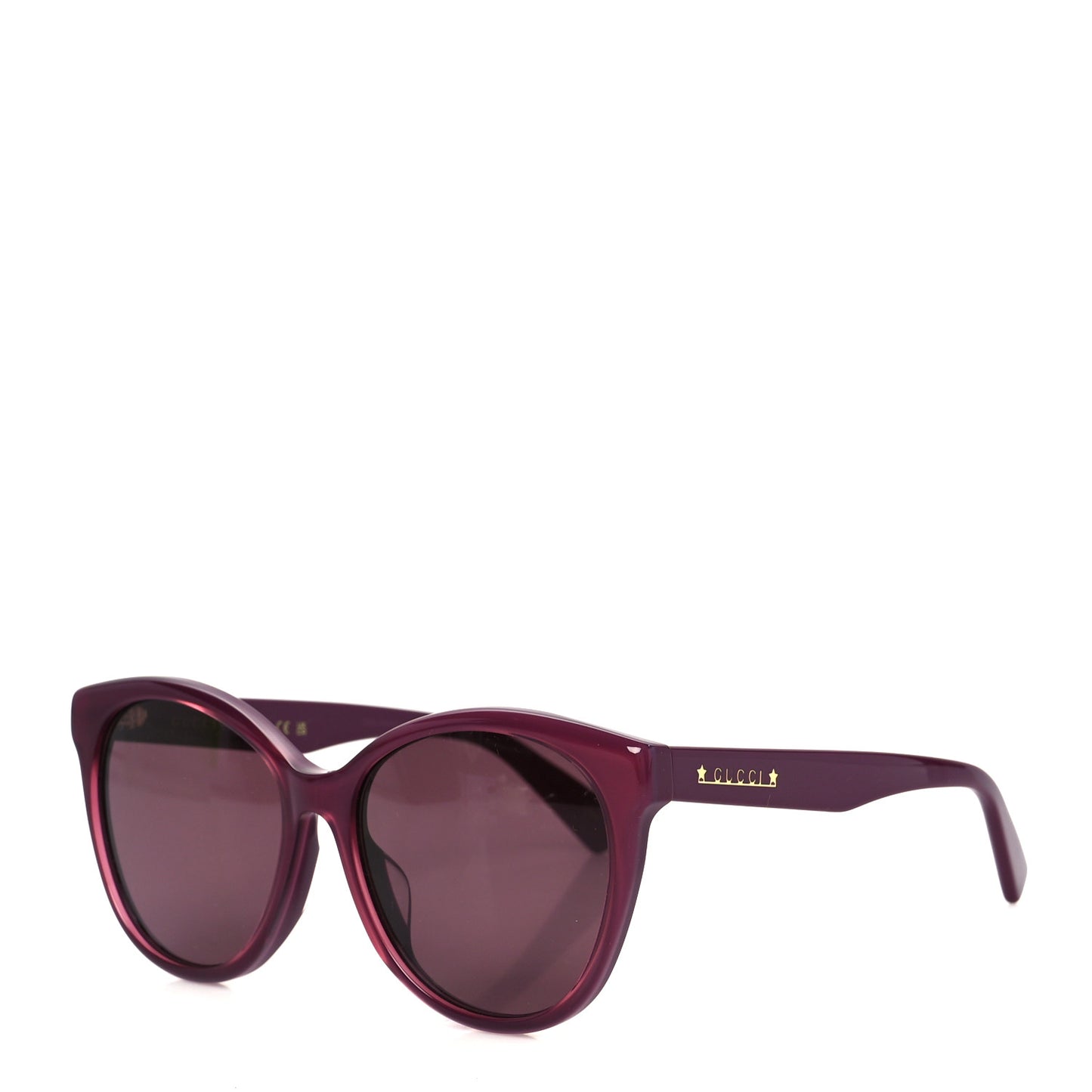 Acetate Round Frame Sunglasses GG1171SK Red