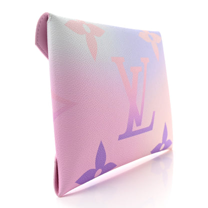 Louis Vuitton Monogram Giant Spring In The City Kirigami Pochette Set Sunrise Pastel Midnight Fuchsia Sunset Kaki 4 of 9