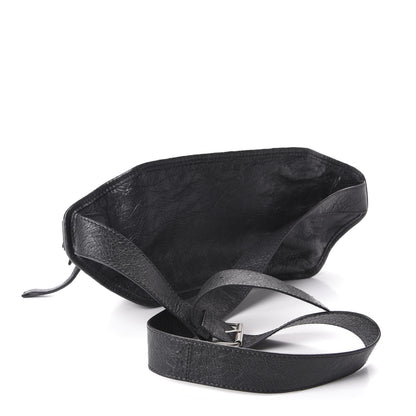 Balenciaga Lambskin Classic Hardware Neo Lift Hip Bag Gris Fossile 3 of 10