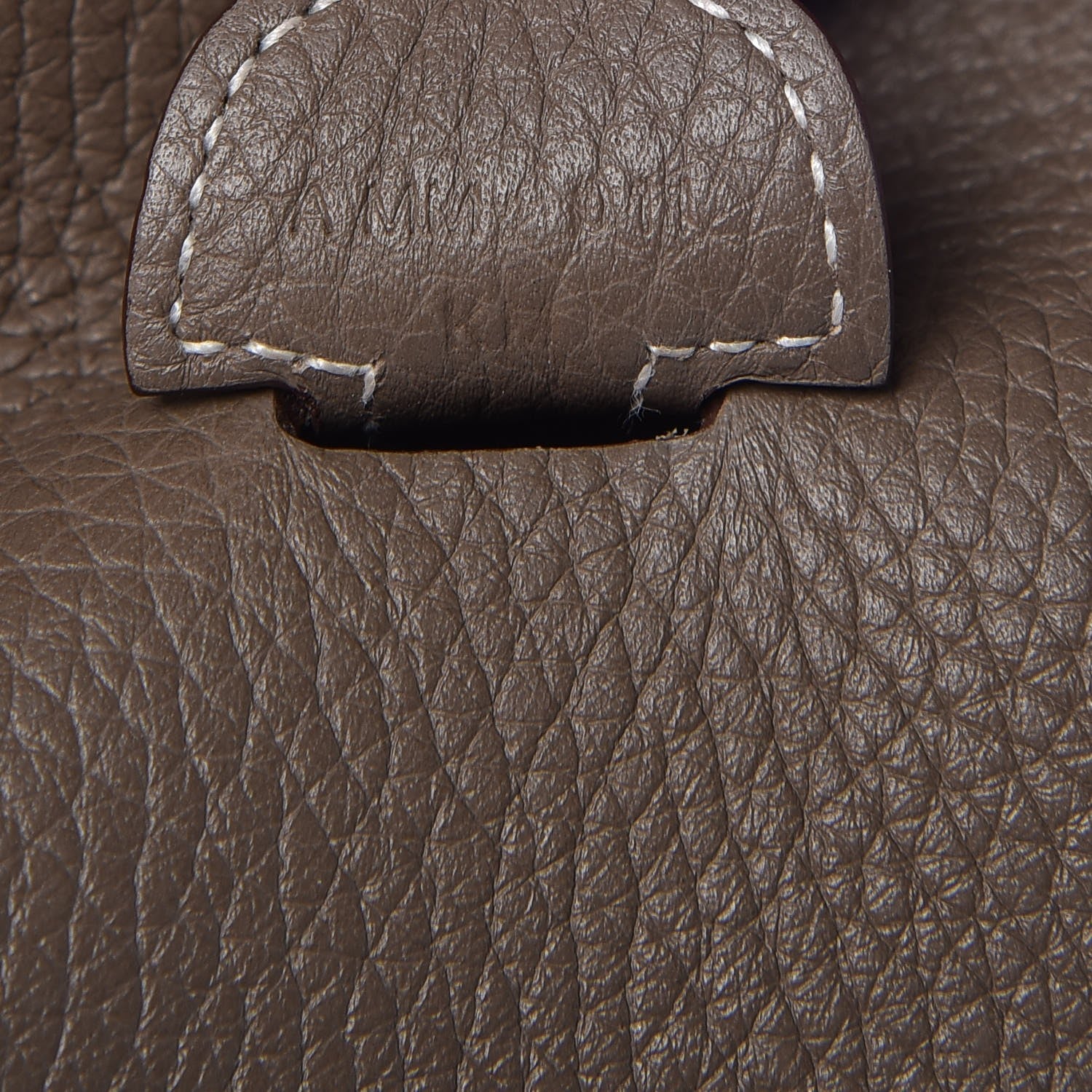 Hermes Taurillon Clemence Evelyne III PM Etoupe 7 of 8